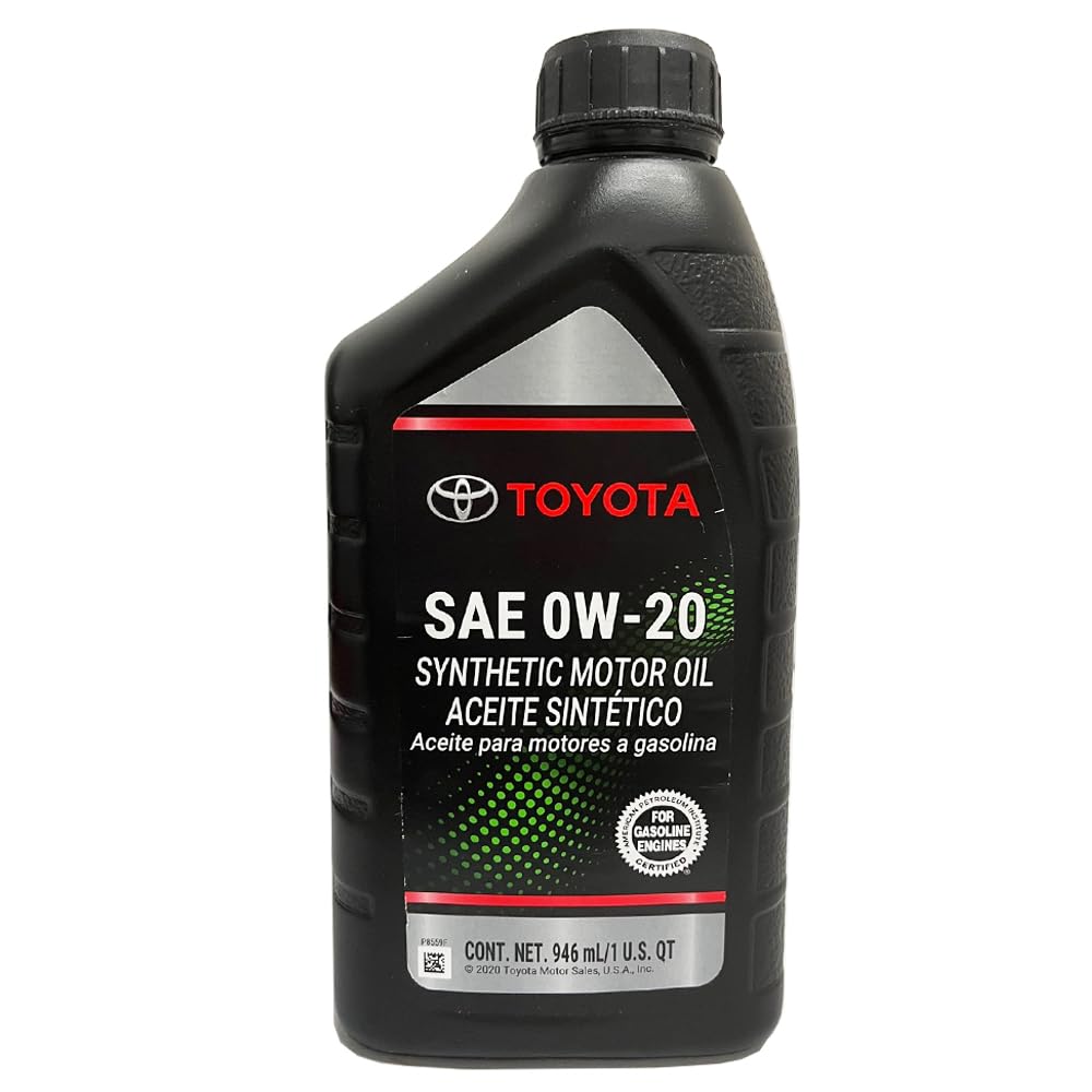 Amazon.com: TOYOTA Genuine OEM 00279-0WQTE-01 Oil (4 QUARTS  