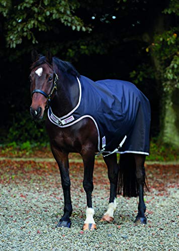 Horseware Amigo Walker Rug Large Black/Silver & Red Cover