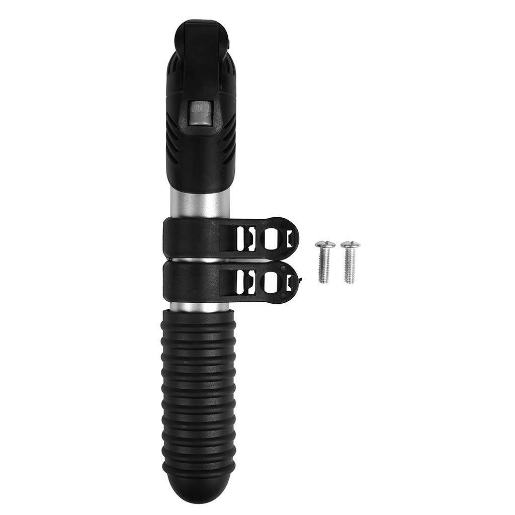 Mini Pompe à Main RAYMOND Pour Vélo Et VTT – 21 Cm, Compatible Petites Et Grosses Valves, Avec Fixation