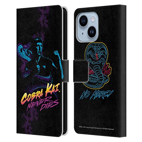 Étui portefeuille iPhone 14 Plus Cobra Kai pour protéger écran et cartes