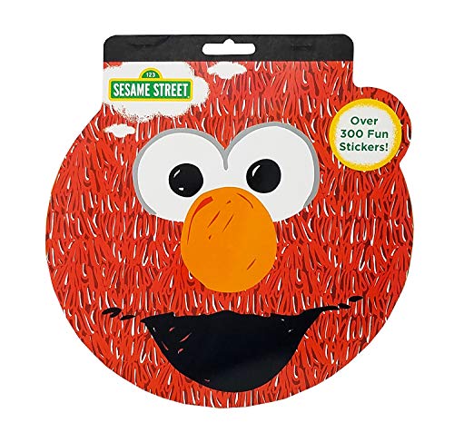 Sesame Street Shaped Sticker Book Over 300 Stickers 4 Sheets Elmo