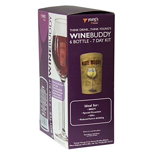 WineBuddy Apricot Fruit Wine Kit - 6 Bottles in 7 Days - Young's Home Brew - Image 3