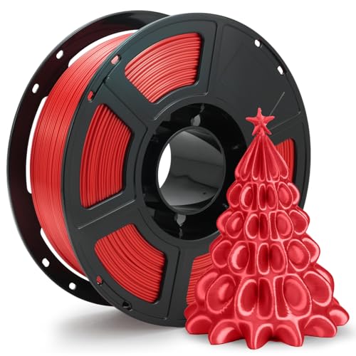 Filament PLA pour imprimante 3D 1.75 mm rouge Flashforge Silk+ 1kg