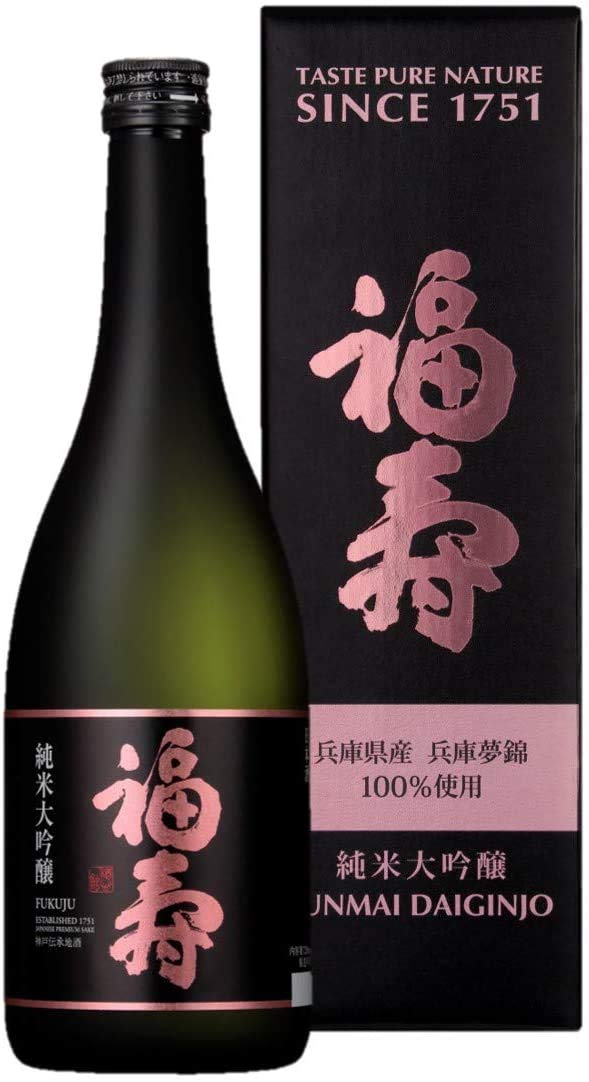 Amazon.co.jp: 神戸酒心館 福寿 純米大吟醸 化粧箱入り [ 日本酒 兵庫 