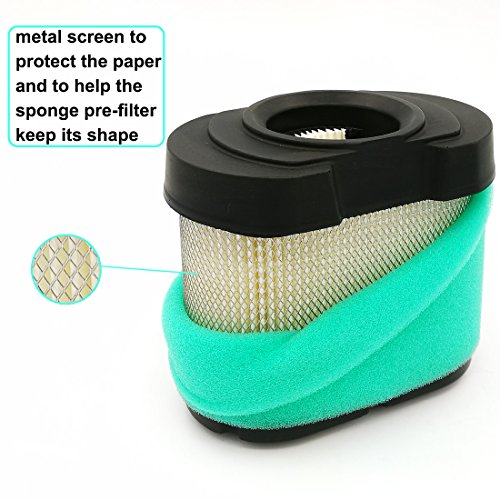 Extended Life Series 2 Pack Of Air Filter For Briggs & Stratton 792105 276890 4163205 4163206 44H777 #TOP1