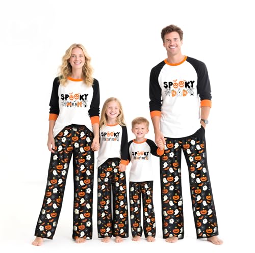 Image of Family Matching Halloween Pajamas