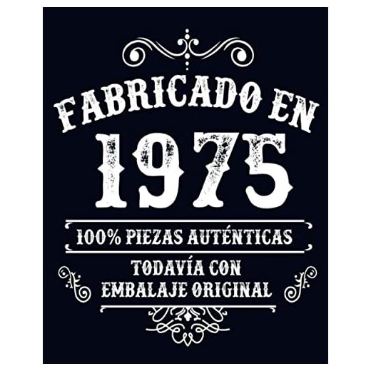 Fabricado en 1975 Todavia Con Embalaje Original: Feliz cumpleaños niña de 46 años escribiendo un diario | Cuaderno en blanco con 120 páginas / 8x10 pulgadas