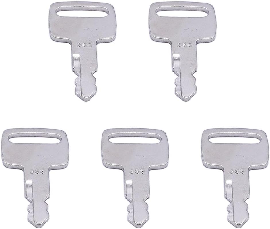 383 Outboard Ignition Key,Replacement Ignition Key 90890-55880-00 Compatible with Yamaha Marine Outboard 300 Series 5 Pcs