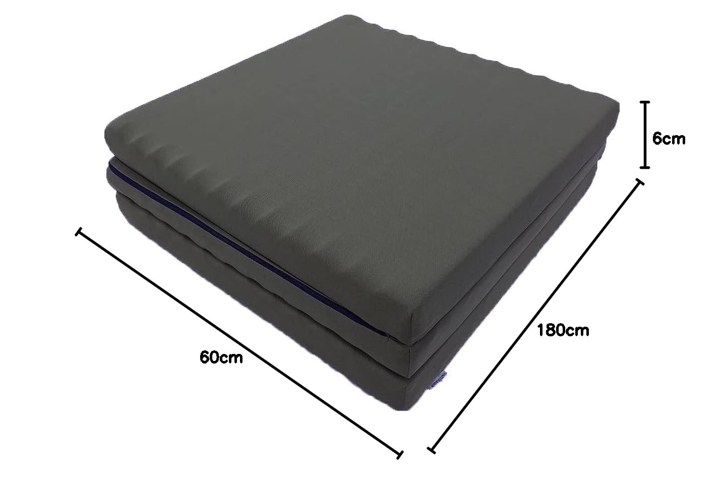 Amazon.co.jp: 西川 ごろ寝 マットレス 60X180X6cm 側地洗える 波型