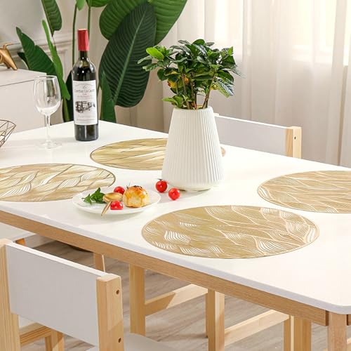 Sets de table PVC antidérapants et lavables Daesar pour protéger votre table basse - 4