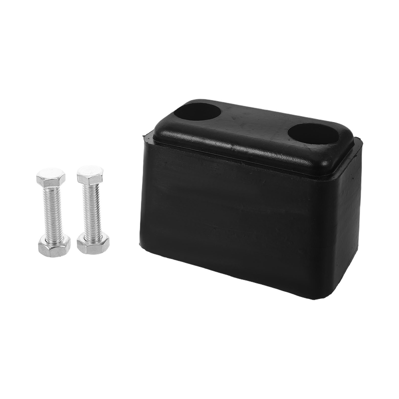 Tope multifuncional de muelle de carga Toddmomy con protector trasero de goma negra 8
