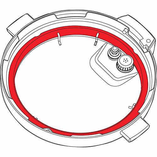 Instant Pot Sealing Ring 8-Qt, Inner Pot Seal Ring, Electric Pressure Cooker Accessories, Non-Toxic, BPA-Free, Replacement Parts, Clear by Instant Pot - Image 2