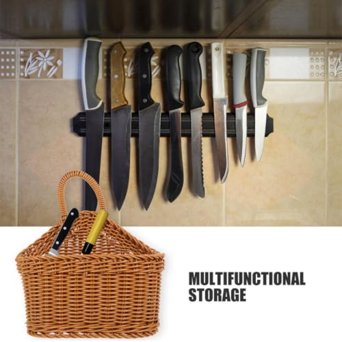Cesta colgante de plástico beige PRETYZOOM de 2 unidades 4