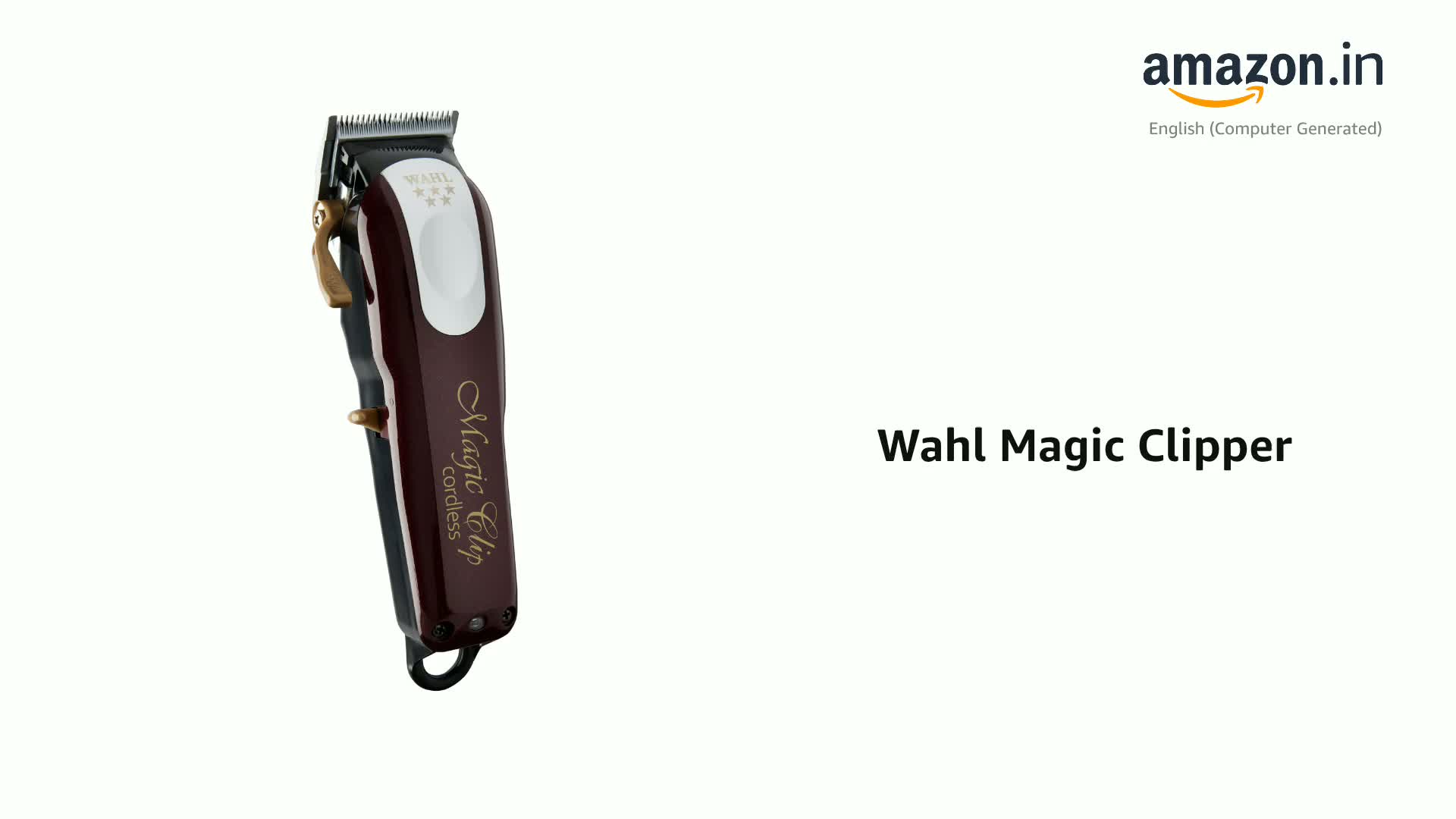 Wahl Magic Clipper (Maroon) : Amazon.in: Beauty