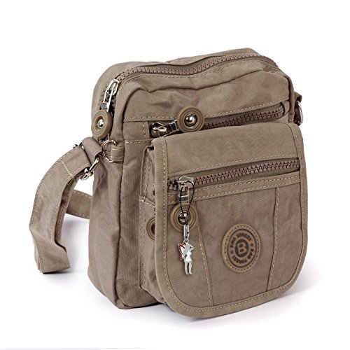 Handtasche/Schultertasche/Umhängetasche klein braun