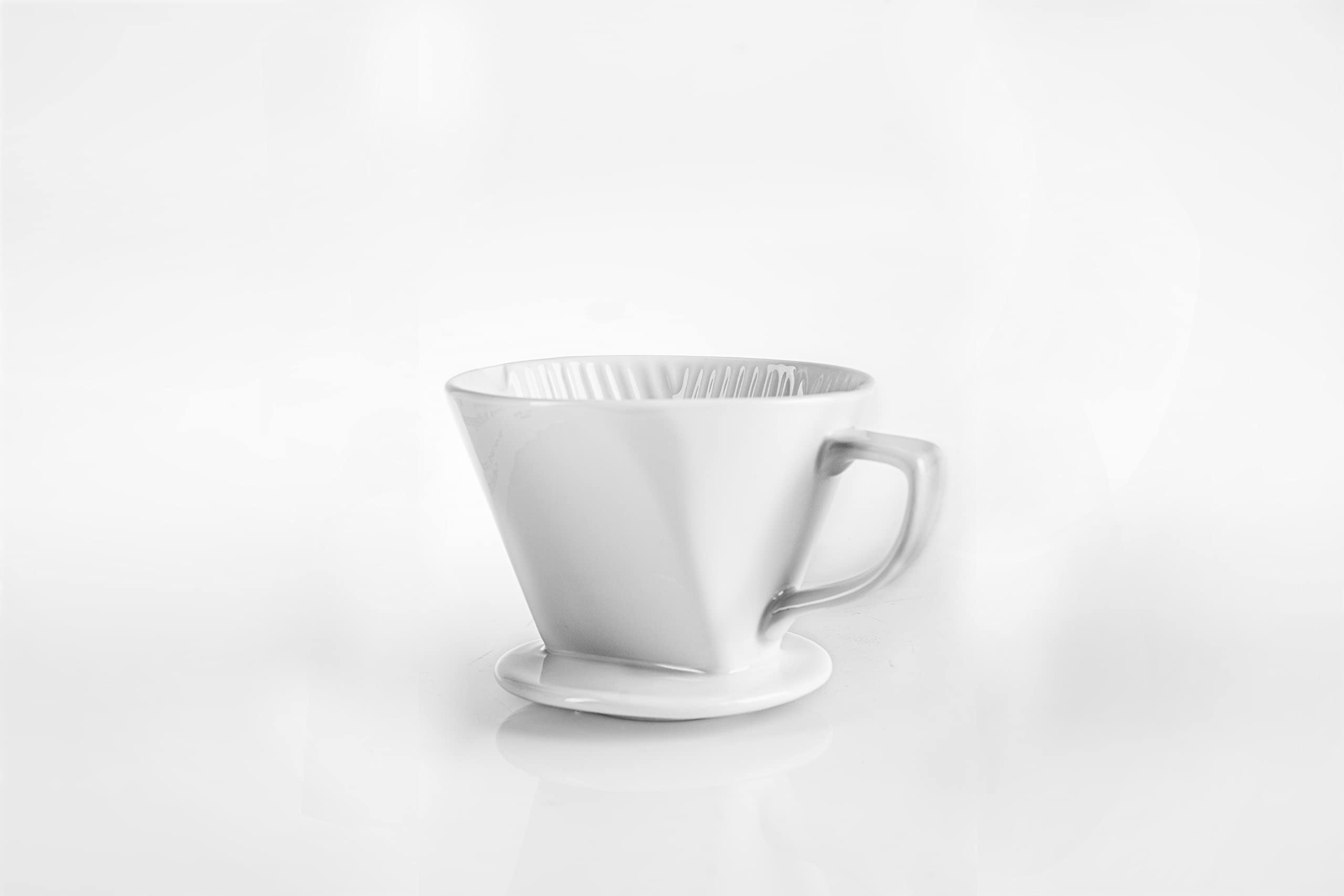 Zestaw porcelanowych filtrów do kawy i SeleXions złoty filtr GF4M i rozdzielacz wody WFTPlus