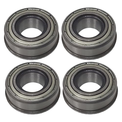 Set of 4 Bearings Replace 77410036 Greased and Sealed Compatible with Stander B 11X4-5 Solid No Flat Front Tire 72460040