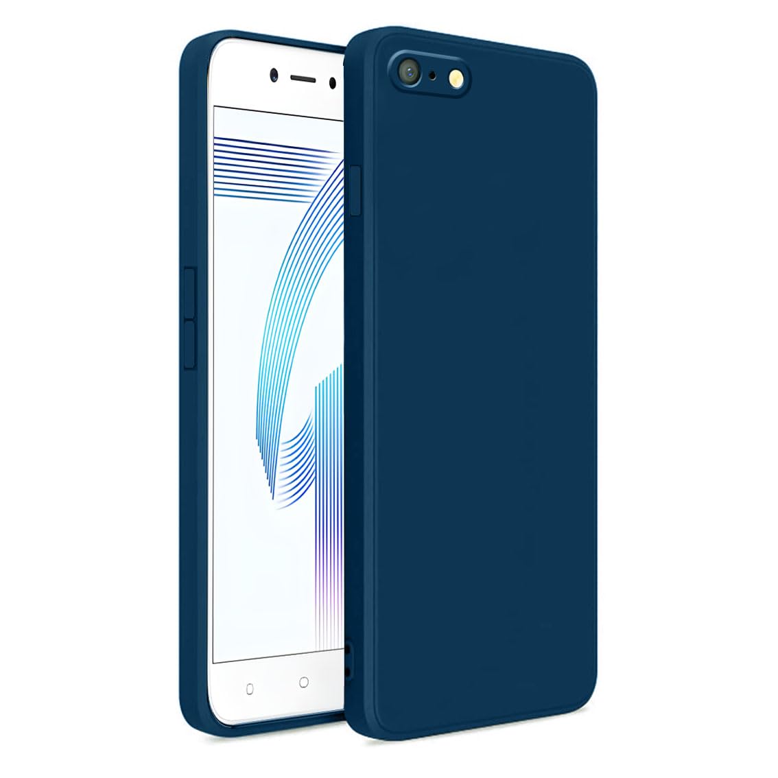LIRAMARK Silicone Soft Back Cover Case for Oppo A71 (Silicone Blue) (B0CNSXCSB8) Amazon Price History, Amazon Price Tracker