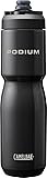 Podium Steel Insulated Stainless Steel Bike Water Bottle Black, 22oz