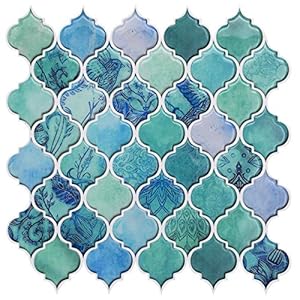 FAM STICKTILES Tegelstickers, Wandsticker Zelfklevende Milieubescherming Tegelsticker Muursticker Tegels Voor Keuken…