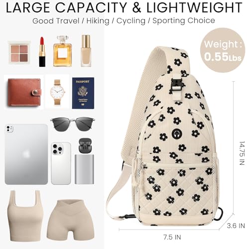 Image of Vankor Small Crossbody Purses Bags for Women Men Travel, Chest Sling Bag Women Casual Cross Body Bag for Woman Sling Backpack