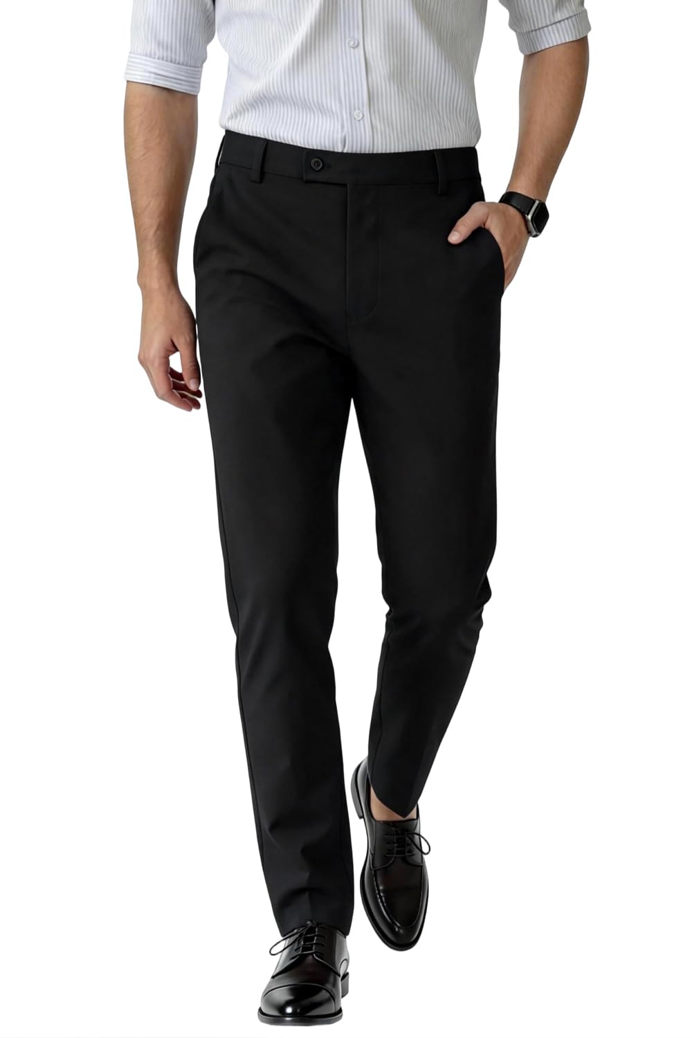 GINGTTO Mens Dress Pants Slim Fit Stretch Formal Pants for Men