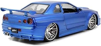 JADA ブライアン　日産　スカイライン　R34 GT-R ワイルド・スピード Amazon | Jada TOYS 1:24スケール「ワイルドスピード