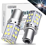 BOODLED 20Watts 9-30V BAU15S PY21W S25 1156 LED Bulbs Super Bright 3030 35-SMD Chipsets 2000LM LED B