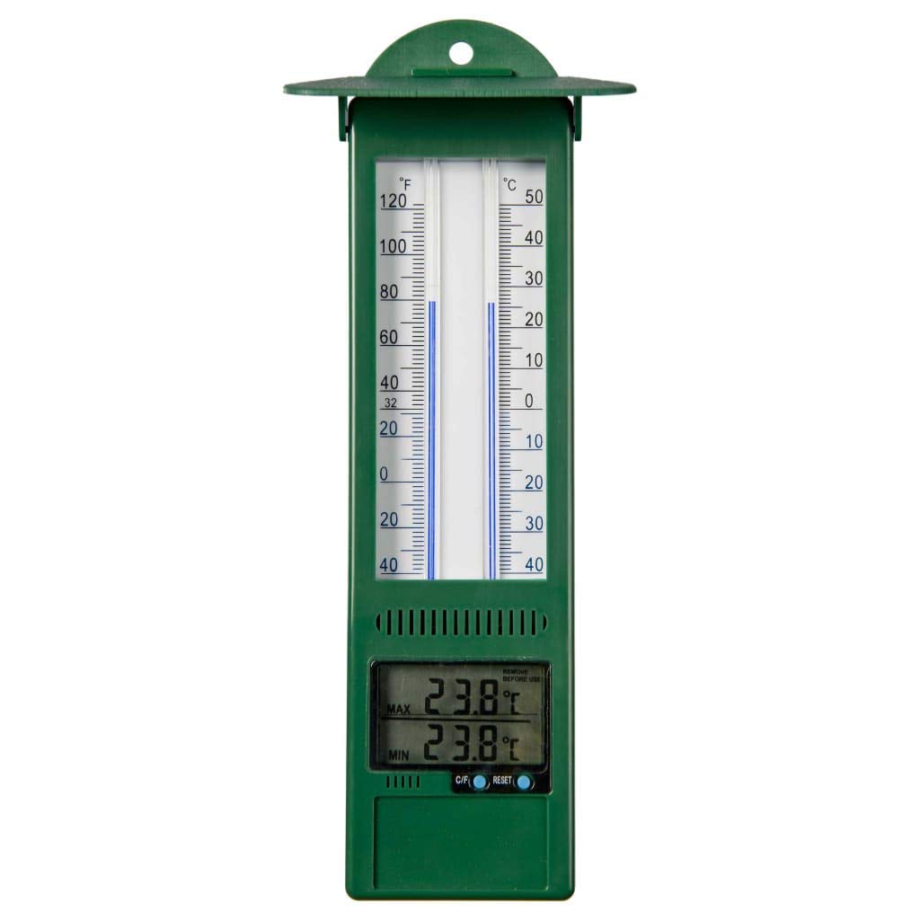 Messwerkzeuge & Sensoren – Werkzeuge – Nature Outdoor Min-Max Thermometer Digital 9,5 x 2,5 x 24 cm