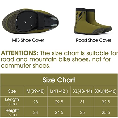 WESTGIRL Surchaussures de cyclisme d'hiver pour vélo de course - Image 8
