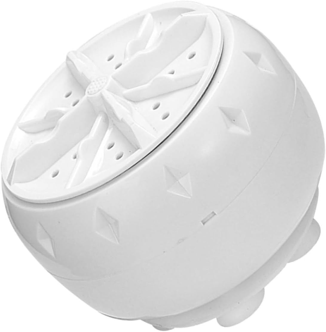 Portable Turbo Washer Mini Ultrasonic Washing Machine for Camping Travel Efficient Deep Cleaning Versatile for and Everyday Laundry Needs Powered Compact