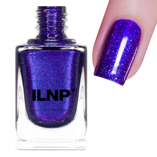Image of ILNP Last Call - Rich Blue-Violet Shimmer Nail Polish