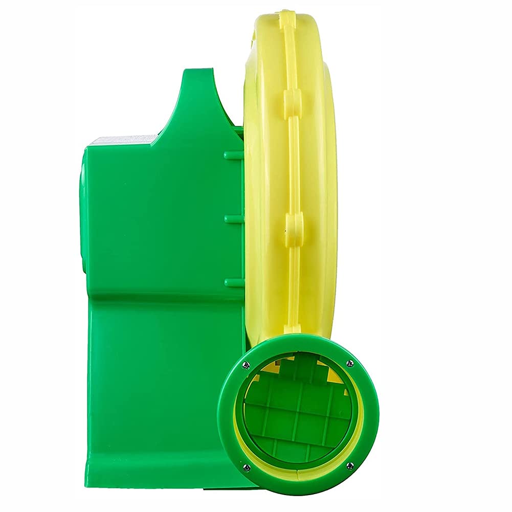 Souffleur 950W Jaune Pour Gonflables - 680 M³/h Puissant, Idéal Bateaux, Châteaux Gonflables, Piscines Gonflables + Piquets