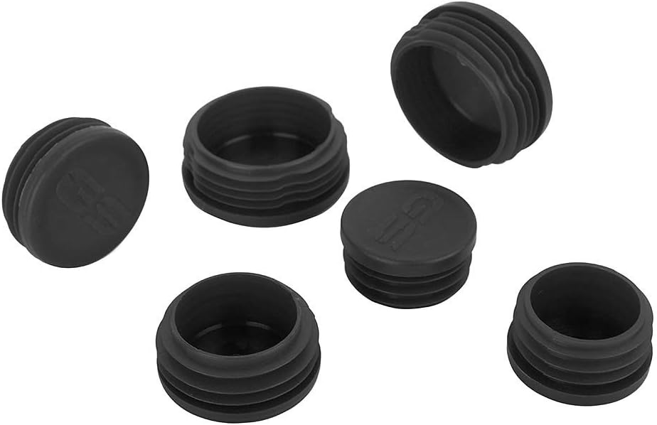 Frame Plug Kit Crash Bar End Caps Decorative Cover Set for R1200GS LC 2013-2016 (Black)