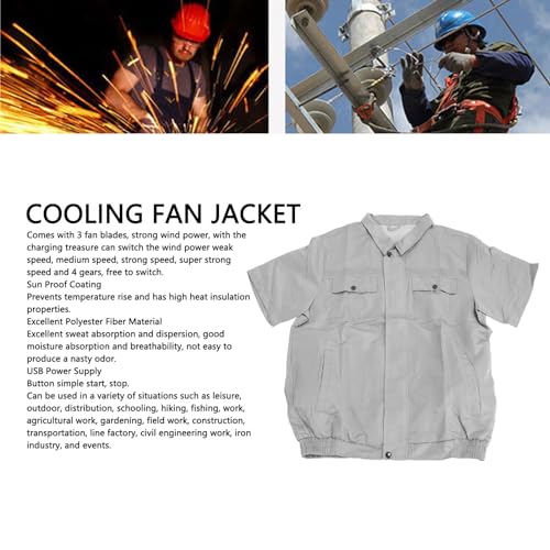 Veste de refroidissement SEAFRONT contre la surchauffe au travail par temps chaud