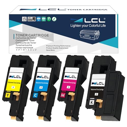 Cartouche de toner compatible XEROX Phaser 6000 et 6010 lot de 4 couleurs LCL