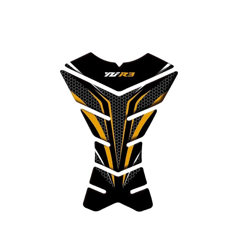 Protection réservoir moto YZF R3 autocollant carburant