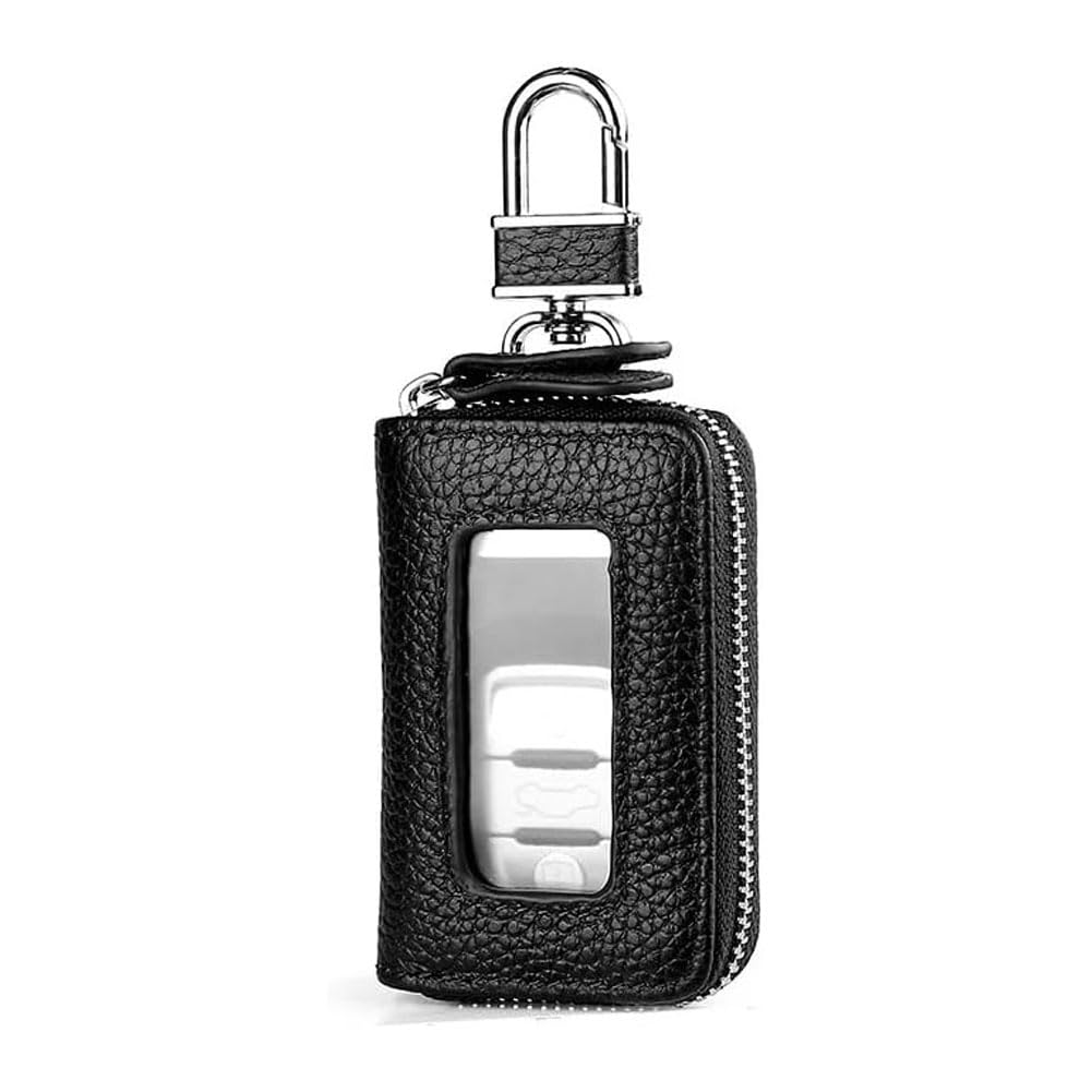 Lafeni A Car Keys Pouch For Udi Tt Tts Tt Rs Rs3 Rs4, Pu Leather Key Signal Blocker Pouch Waterproof Key Protection Shell Uto Decorative Ccessories,With Window