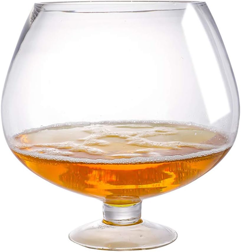 GAOGAO 2000ml To 12000ml Super Big Crystal Glass Brandy Glasses Drink Snifters Bar Wine Surprised Drinkware (4000ML)