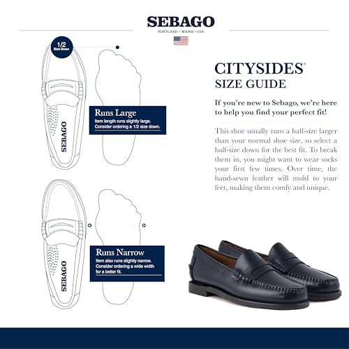 Image of Sebago Men's 7000300-908 - Classic Dan 12.5 M Blue Navy