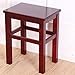 Mały podnóżek sofa taboret na herbatę taboret z litego drewna ławka wzmocnienie dom stołek jadalniany stołek drewniany stołek wysoki taboret drewno zmiana buty ławka podnóżek stepstołek (kolor: czerwony)