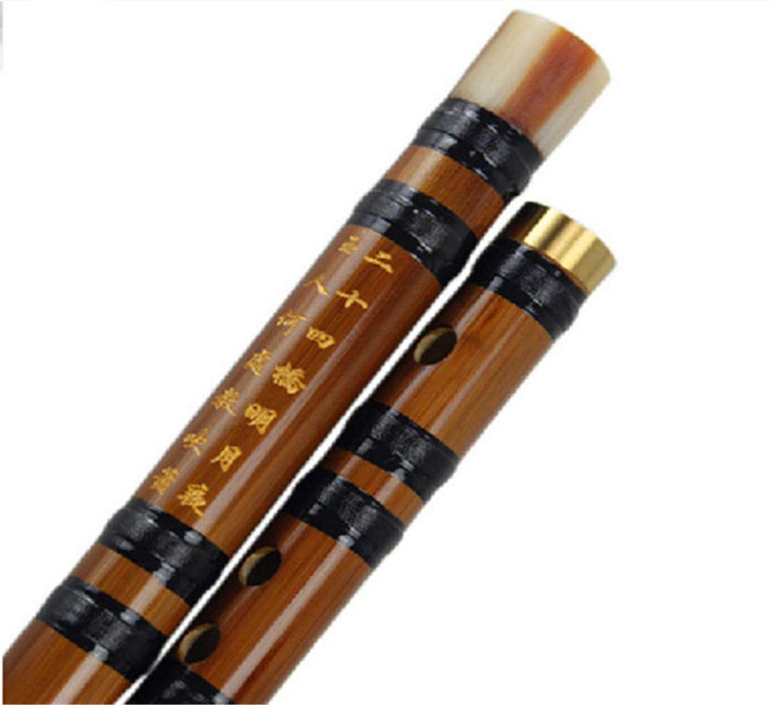 kyman Bamboo Flute Dizi Instrumentos Musicais Flautas C D E F G Key Flauta Transversal China Pan Bamboo Flute C Key (Color : G Key)