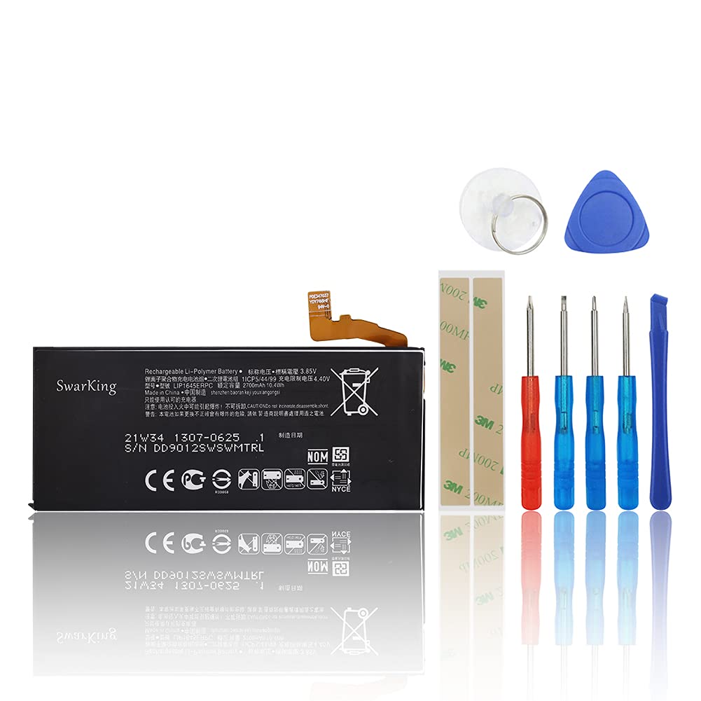 SwarKing Replacement Battery Compatible with LIP1645ERPC Sony Xperia XZ1 G8342 with Toolkit