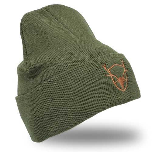 Bonnet de chasse Royal Hunter de qualité supérieure en olive pour passionnés