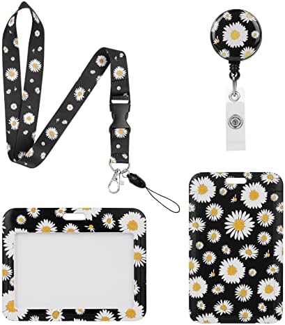 Lanyard Portabadge Retrattile Vicloon - Doppio Portacarte Orizzontale E Verticale, Per Chiavi E Cellulare - Foto 9
