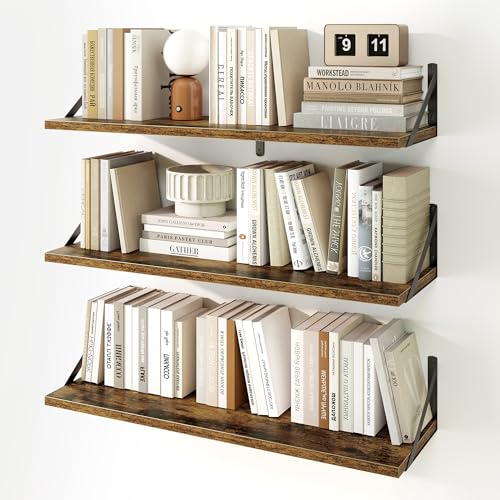 Fun Memories Floating Shelves, 32 x 8 Inches, Set of