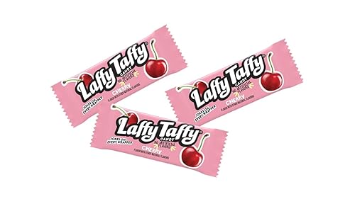 Miniatura 4 de Laffy Taffy - Bolsa de dulces a granel  1 libra de sabores surtidos incluyendo caramelo de cereza, caramelo Laffy de plátano y caramelo de manzana