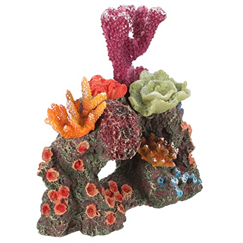 Toddmomy Realistic Artificial Coral Reef Aquarium Decor Fish Tank Accessories for Freshwater Saltwater Enhance Your Aquarium Landscape with Eye Catching Design