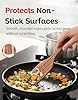 4-Piece Teak Wood Spurtle Utensil Set – Premium Natural Wooden Cooking Tools for Nonstick Cookware, Stirring & Serving – Durable, Non-Toxic Kitchen Spatulas #1