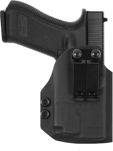 Miniatura 7 de kydex IWB - Funda para Glock 17, 19, 45, MOS, Taurus, G2C, G3C, G3, Toro Springfield Hellcat con Olight PL-Mini 2 Valkyrie 600 lúmenes, linterna